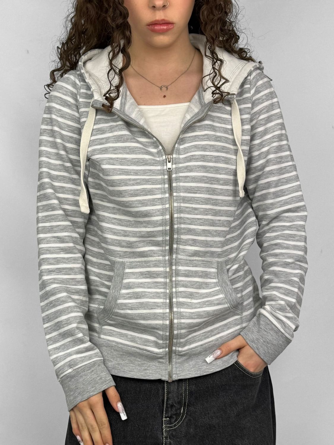 Bluza rozpinana Esprit w paski (Damskie M)