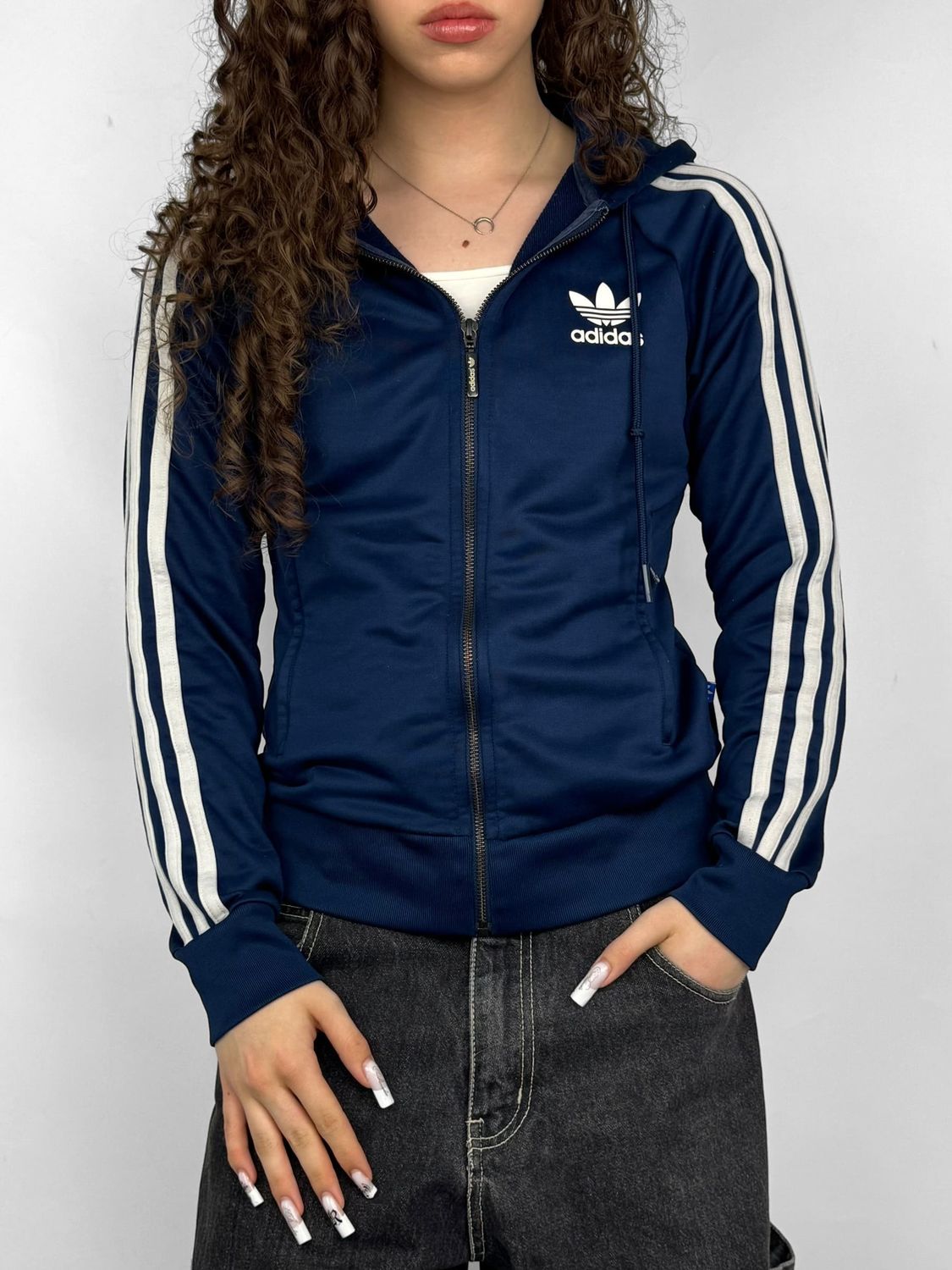 Bluza rozpinana Adidas Fullzip (Damskie S)