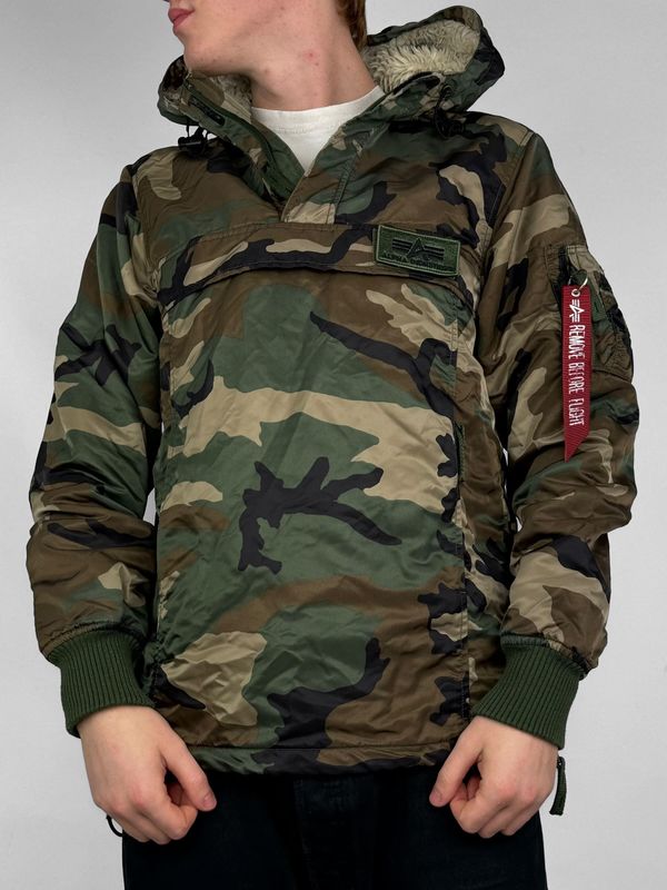 Kurtka Anorak Alpha Industries Camo (S)