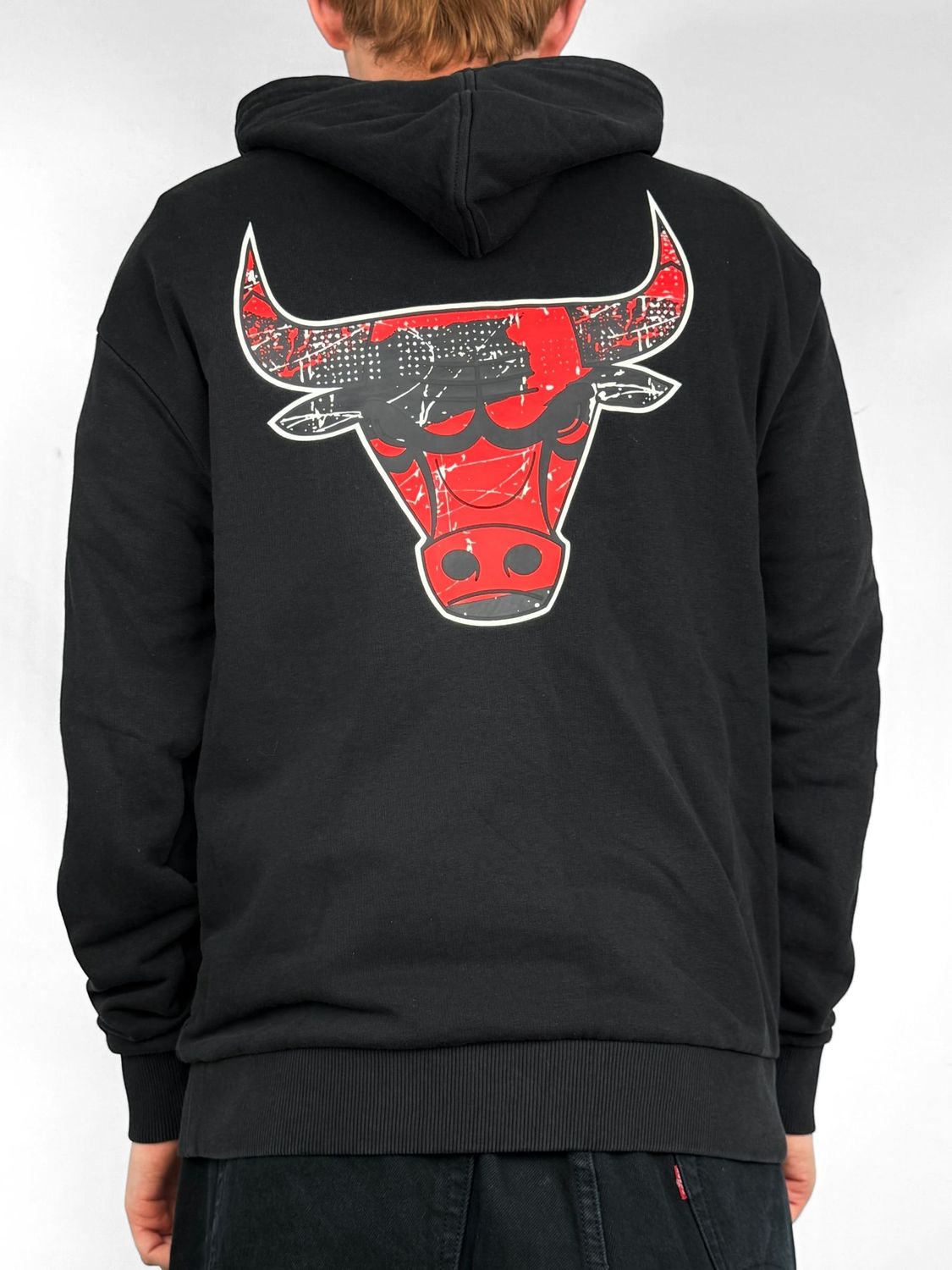 Bluza z kapturem Chicago Bulls New Era (S)