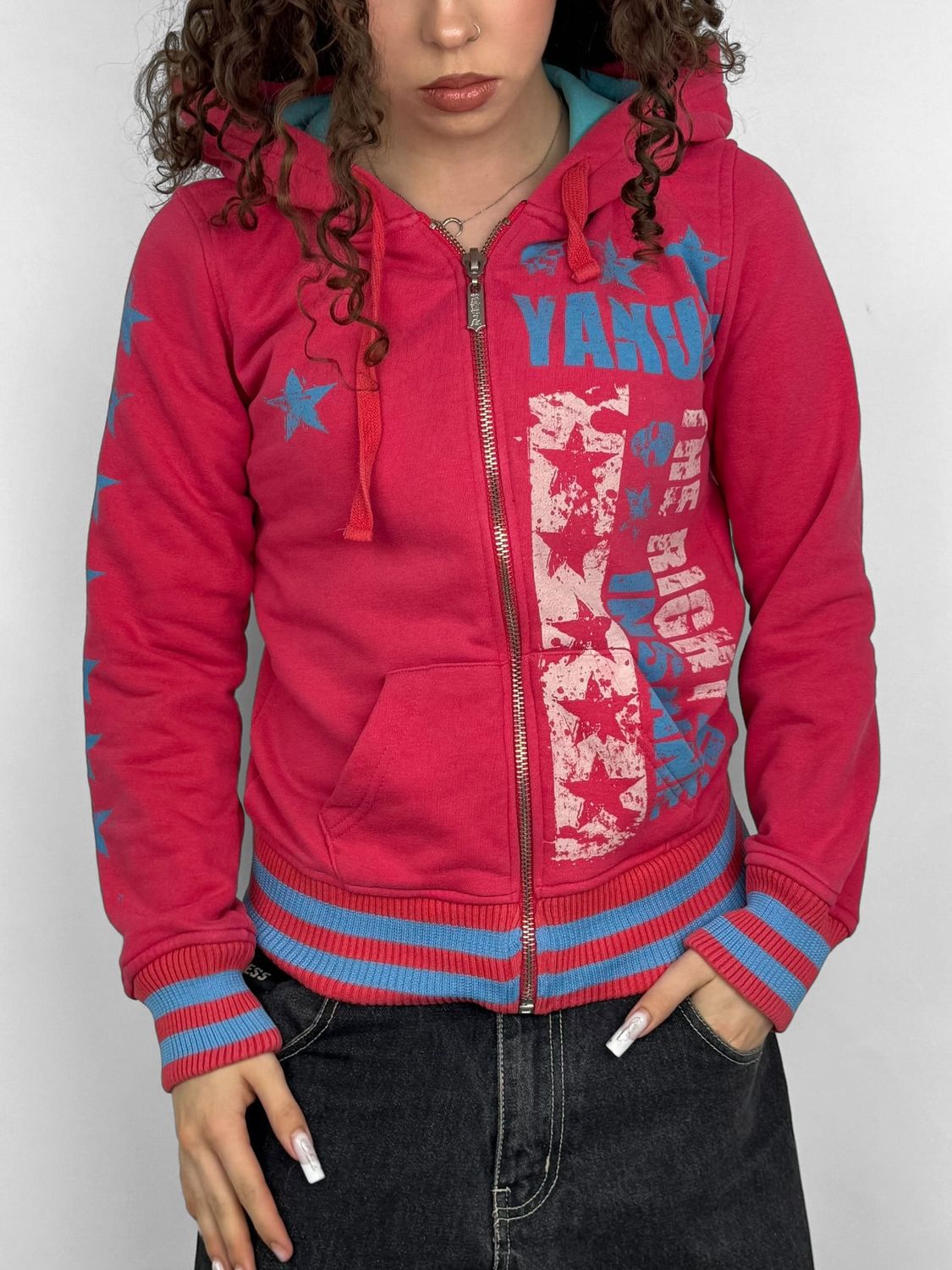 Bluza rozpinana Yakuza Y2K (Damskie S)