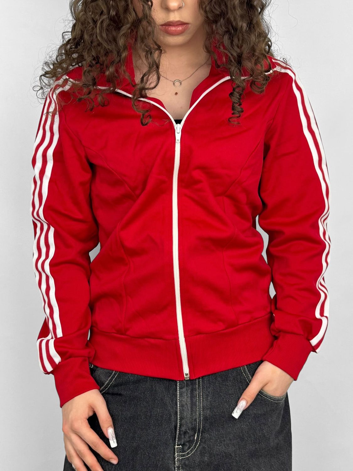 Bluza rozpinana Adidas 80's (S)