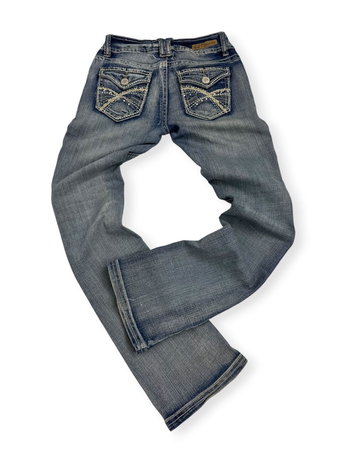 Spodnie Bootcut Y2k Washed (Damskie XS)