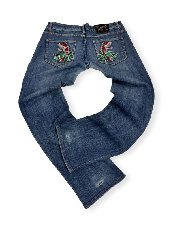 Spodnie Ed Hardy Y2K (Damskie L)