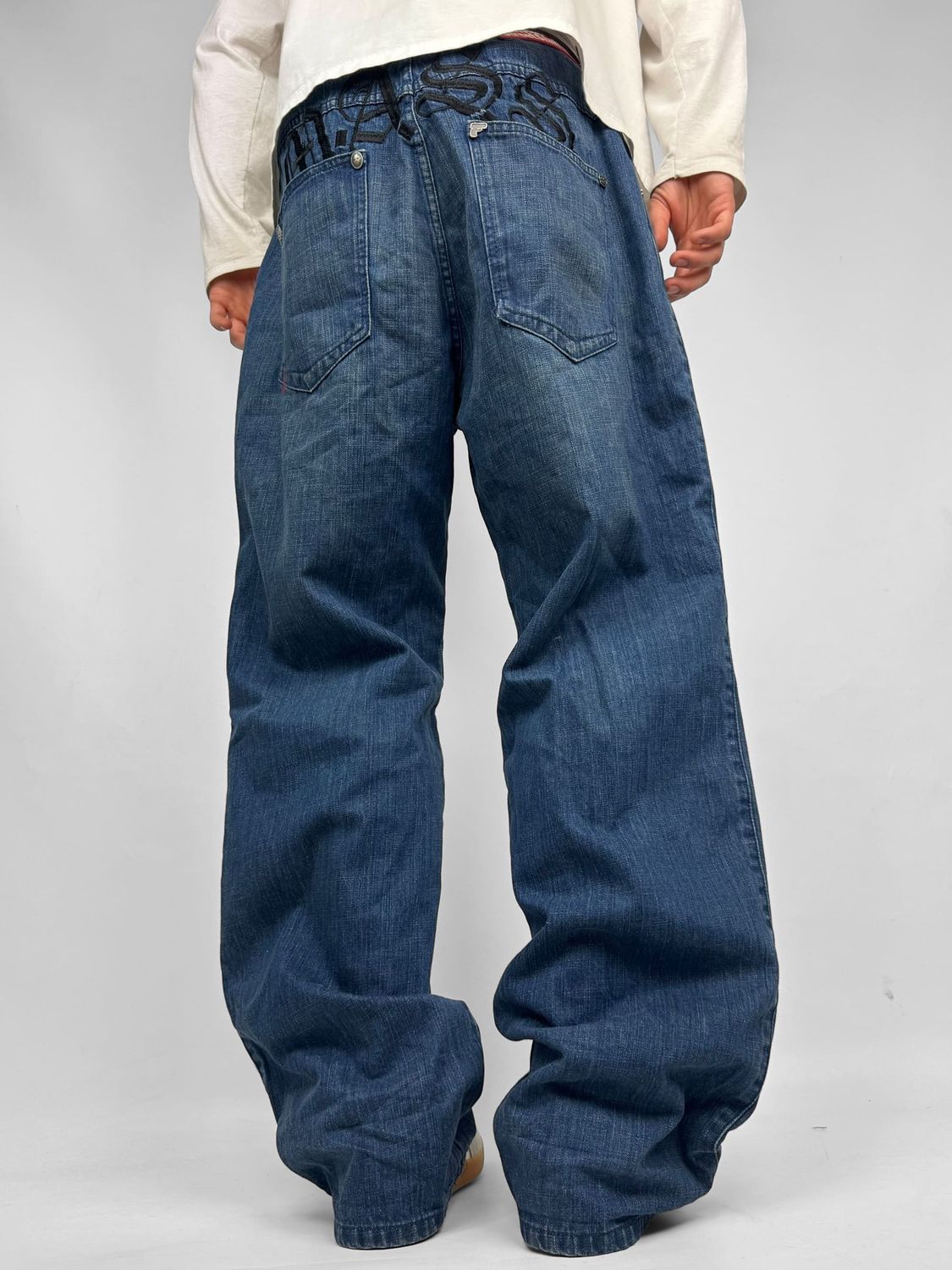 Spodnie Mass Denim Baggy (XL)