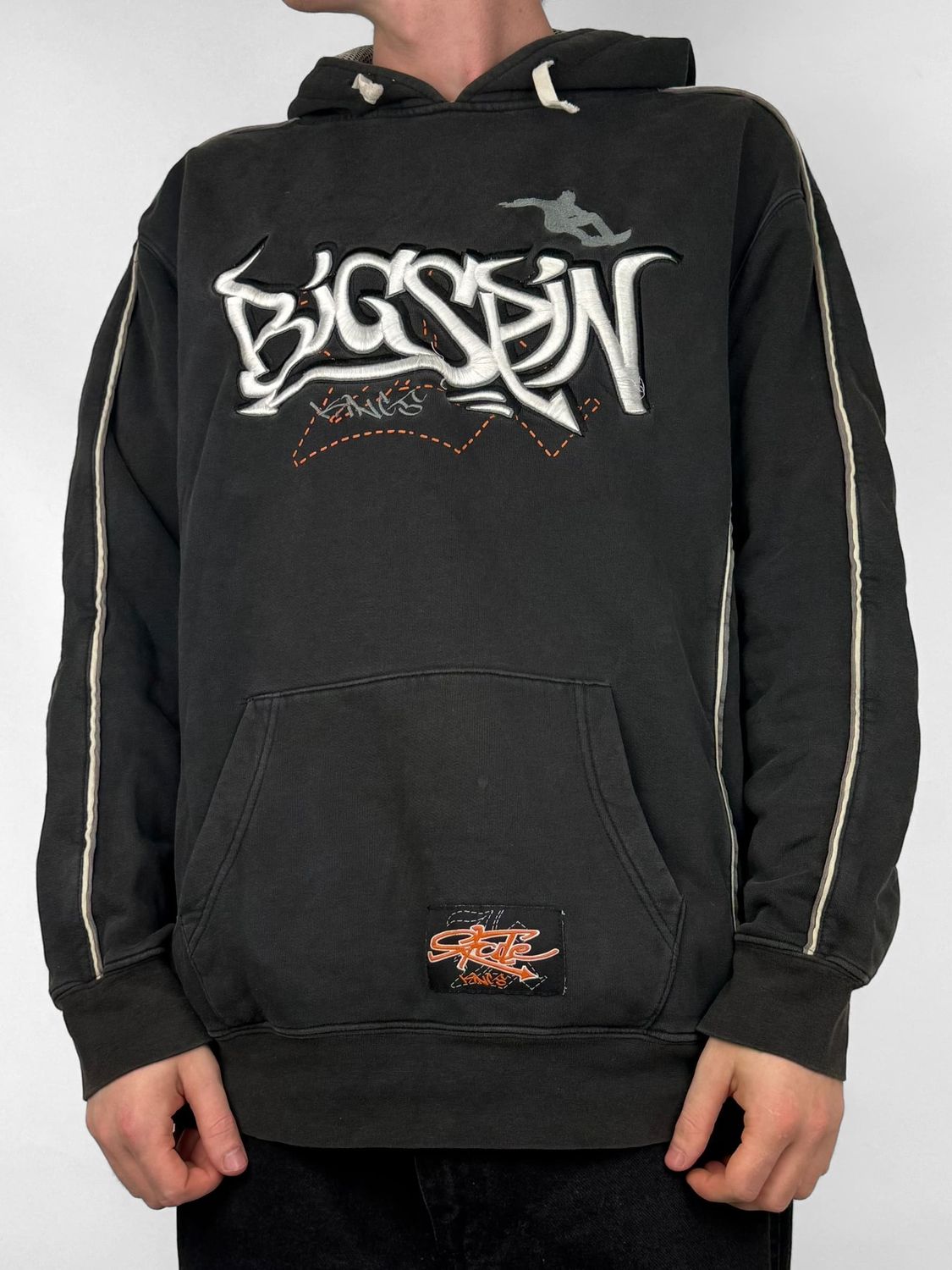 Bluza z kapturem Hip-hop Graffiti (L)