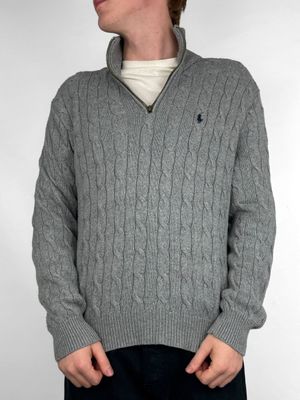 Sweter Polo Ralph Lauren Quarter Zip (M)