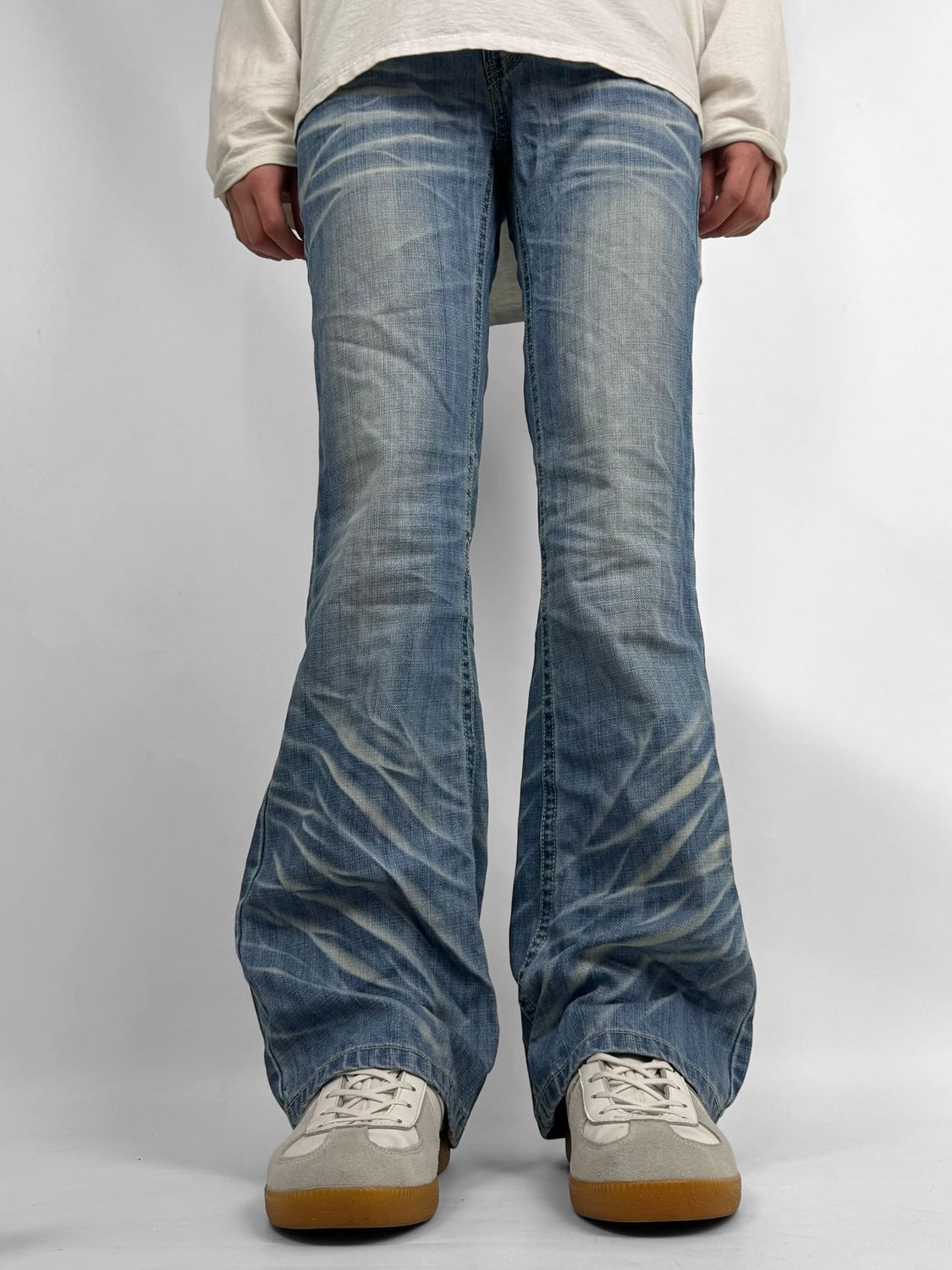 Spodnie Bootcut Y2K Washed (S)