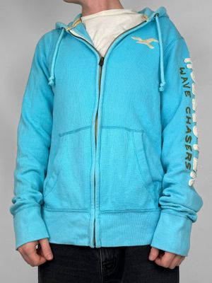 Bluza rozpinana Hollister Waffle (L)