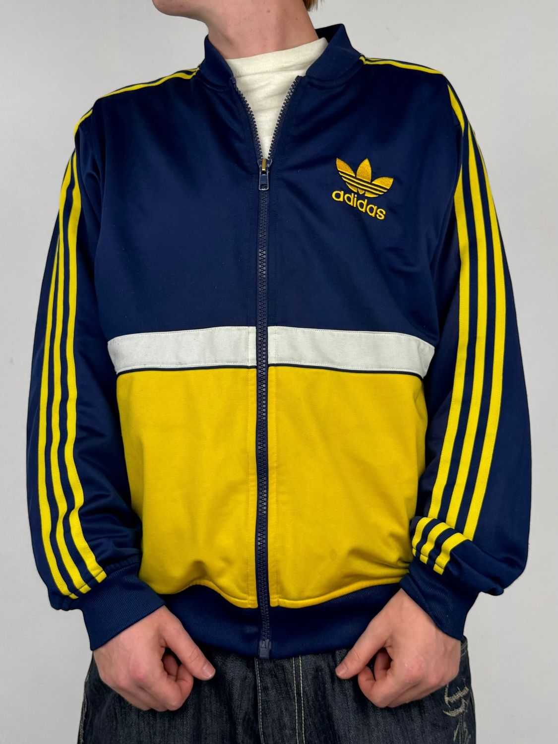 Bluza rozpinana Adidas 90's (L)
