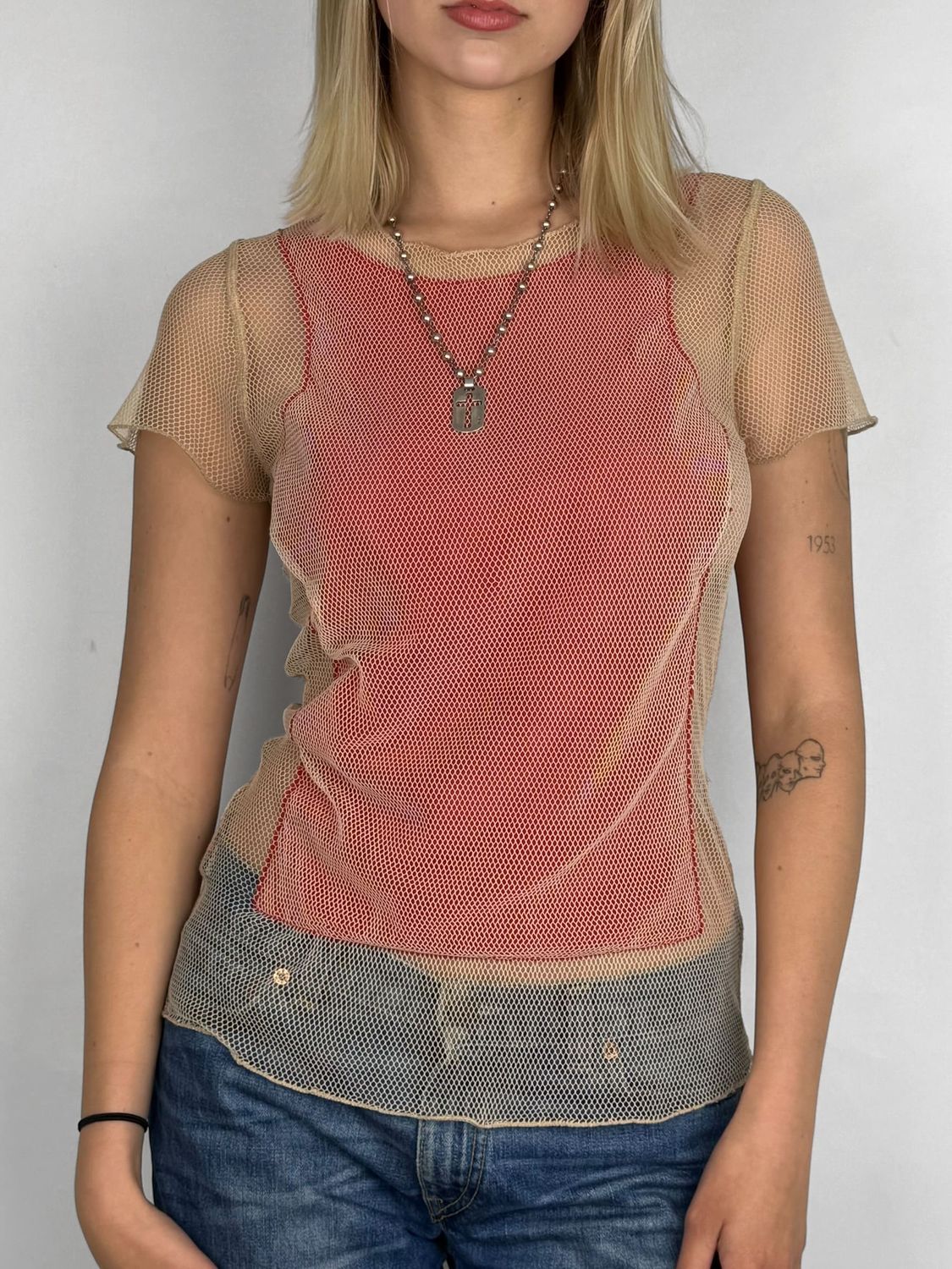 Jean Paul Gaultier Fishnet Top (M)