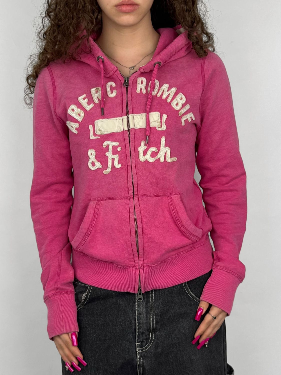 Bluza rozpinana Abercrombie &amp; Fitch (Damskie L)