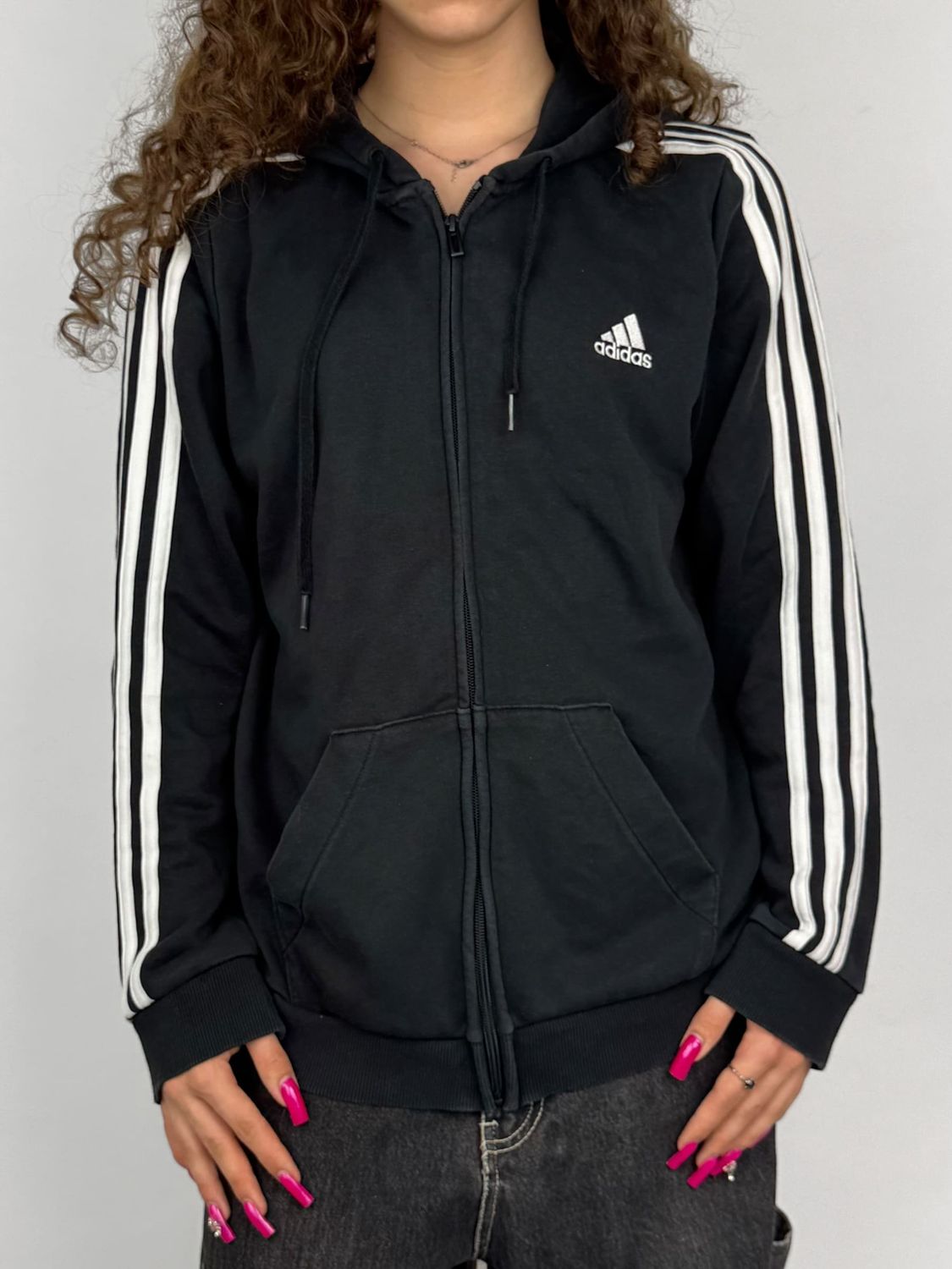 Bluza rozpinana Adidas (S)
