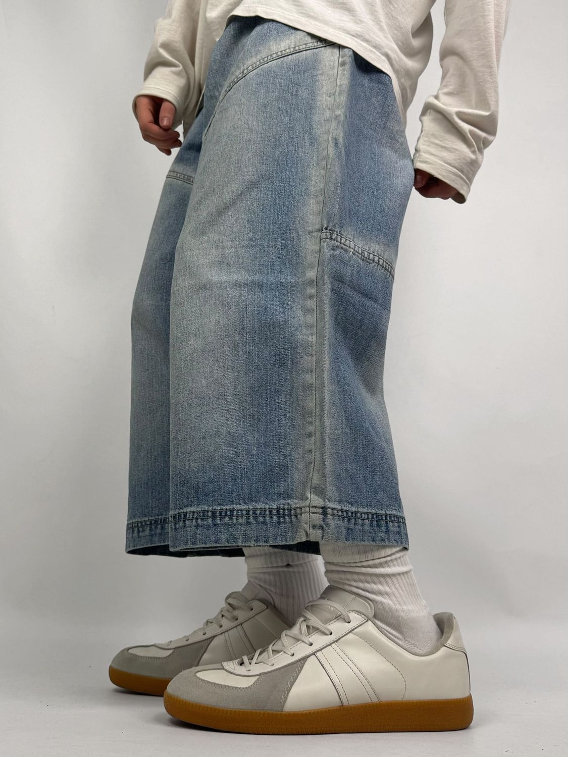 Szorty Długie Washed (XL)