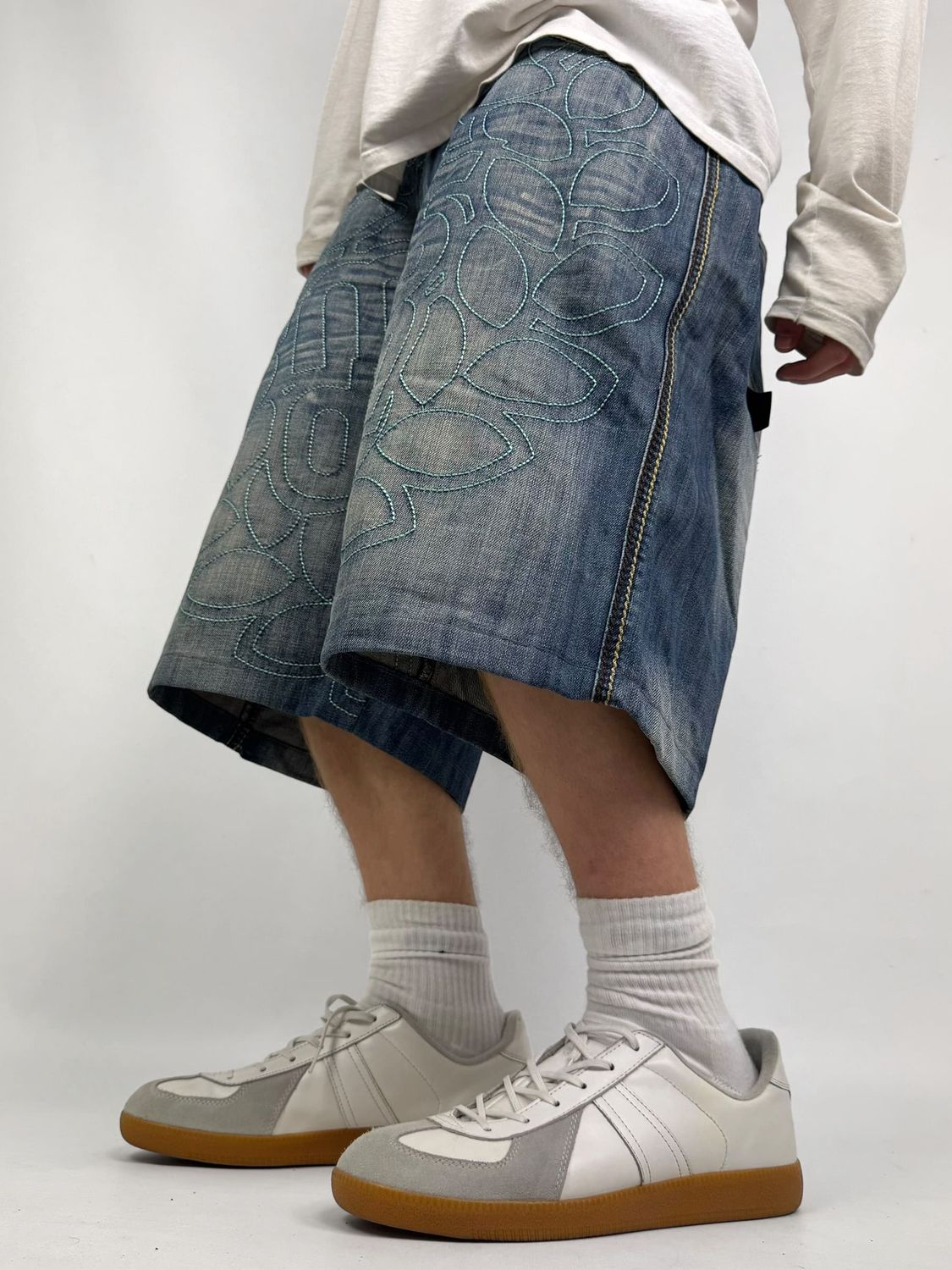 Szorty Mass Denim Hip-Hop (XXL)