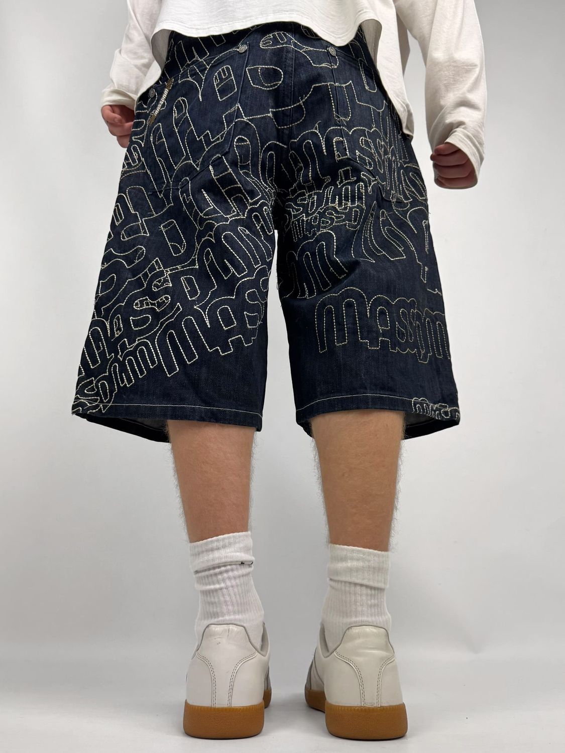 Szorty Mass Denim Hip-Hop (XL)