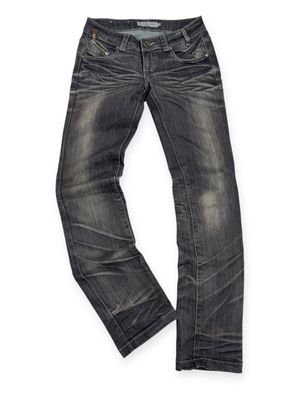 Spodnie Slim Fit Y2K Washed (Damskie S)
