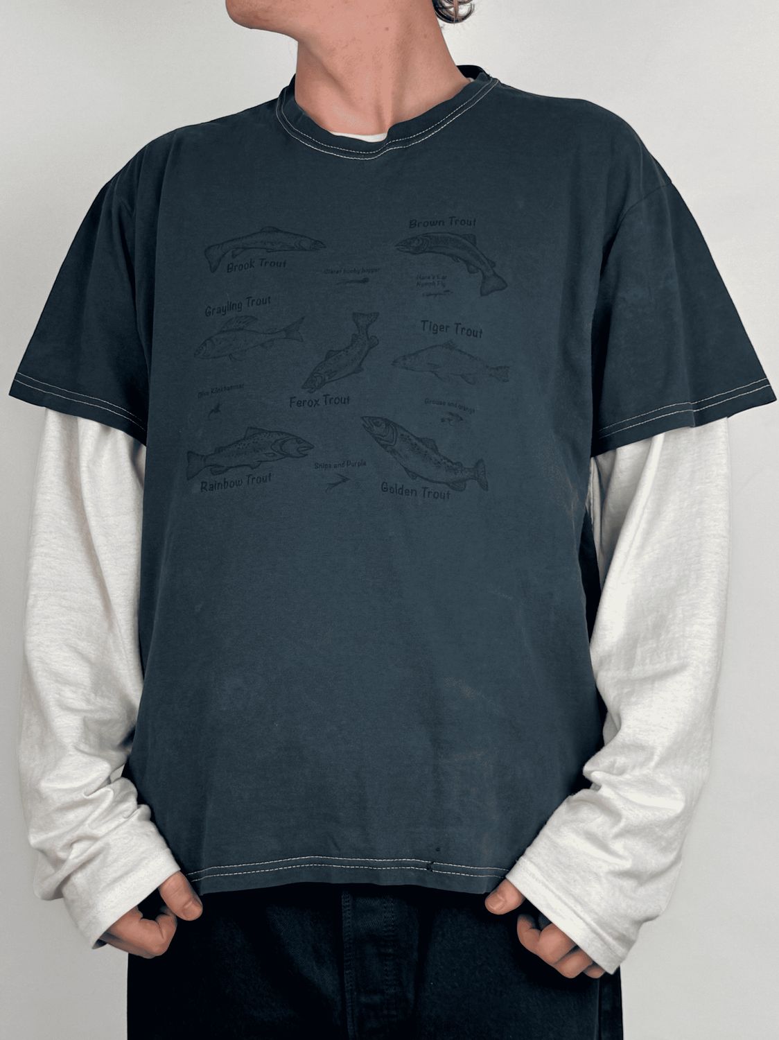 T-shirt Fishing (L)