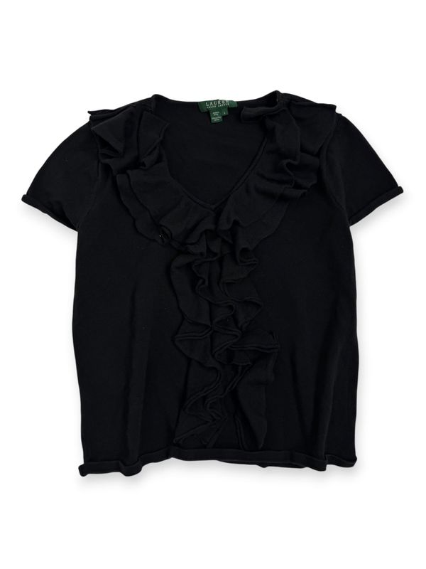 T-shirt Ralph Lauren Falbanki (Damskie L)