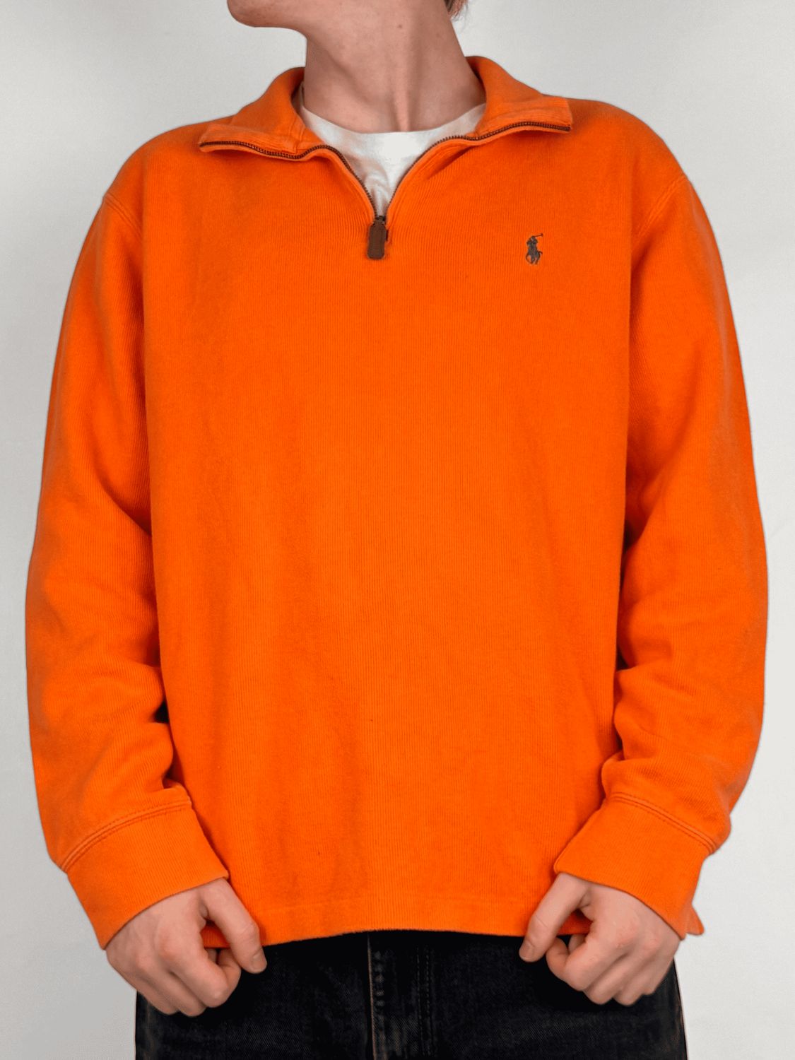 Sweter Polo Ralph Lauren Quarter Zip (L)