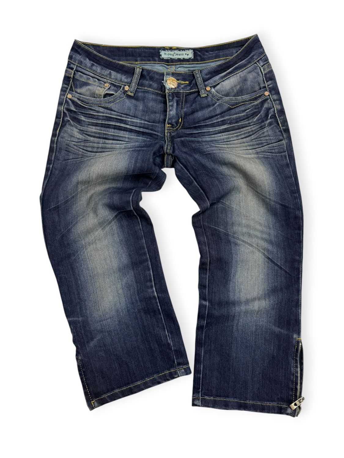 Spodenki Capri Jeansowe Y2K (Damskie S)