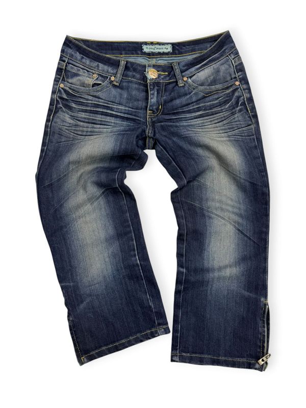 Spodenki Capri Jeansowe Y2K (Damskie S)