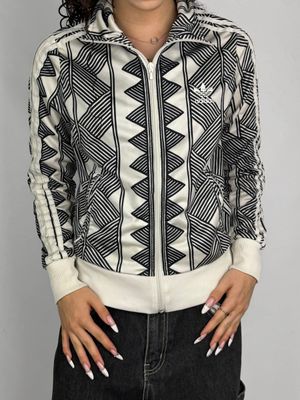 Bluza rozpinana Adidas Wzorzysta (Damskie XXS)