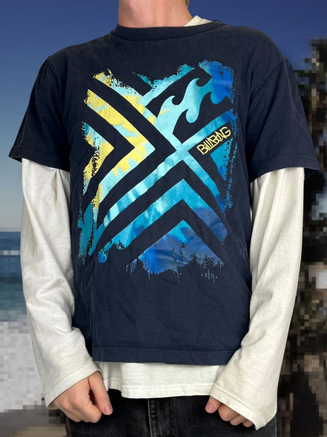 T-shirt Billabong 00's (S)