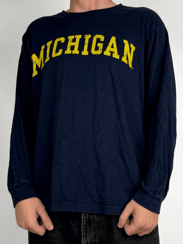 Longsleeve Michigan USA Vintage (M)