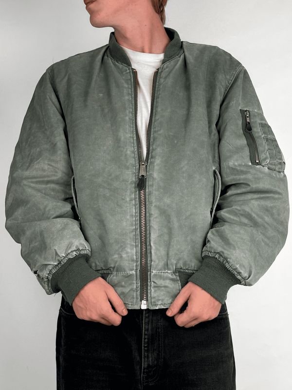 Kurtka MA-1 Bomber Jacket Vintage Sun Fade (L)