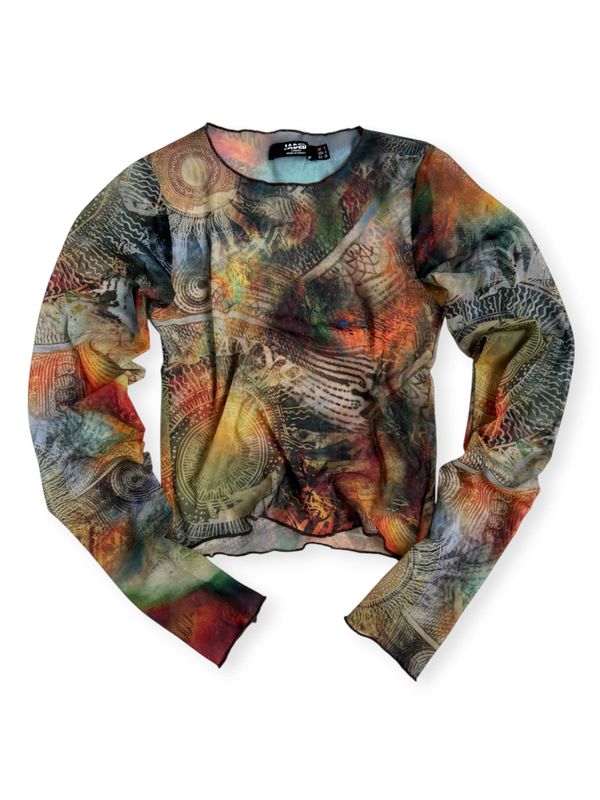 Top Jaded London Y2K Mesh (Damskie S)