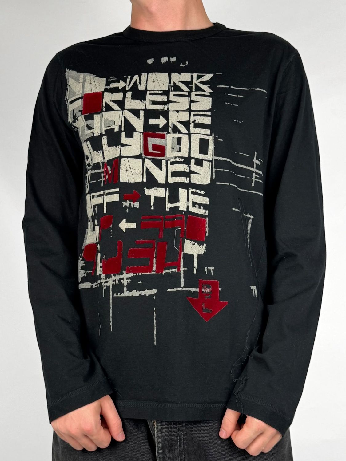 Longsleeve Graffiti Hip-Hop (L)