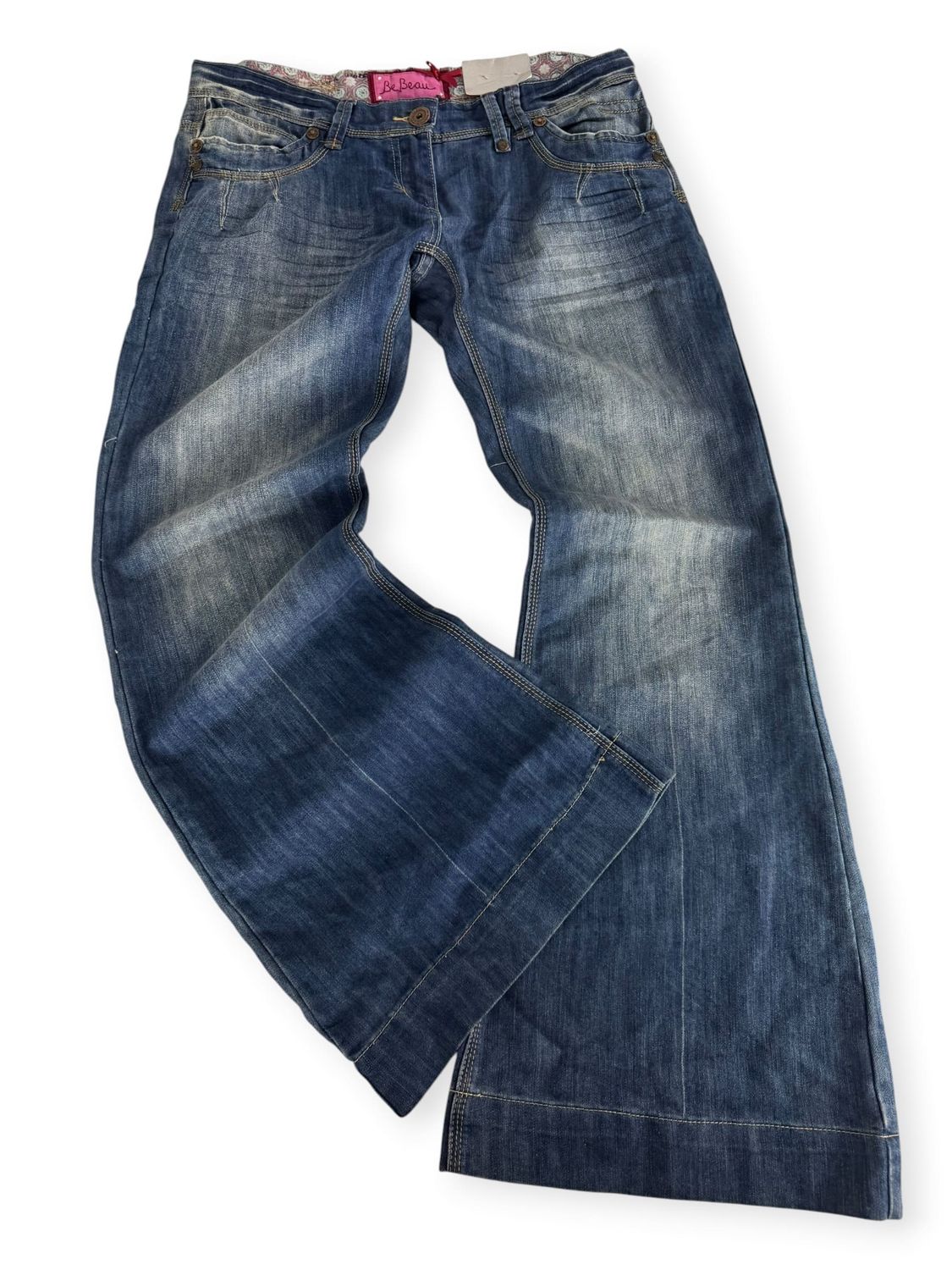 Spodnie Y2K Flared Jeans (Damskie XL)