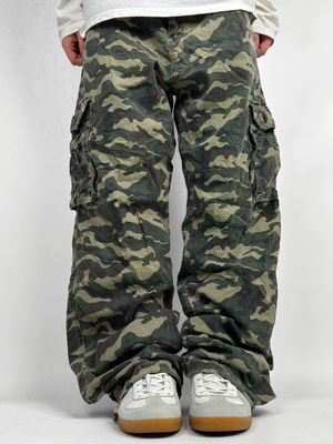 Spodnie Cargo Wrung Camo (XL)