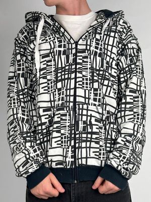 Bluza Rozpinana Fullprint (XL)