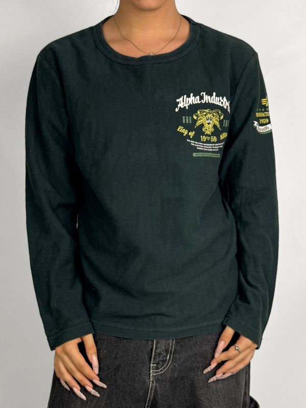 Longsleeve Alpha Industries (S)