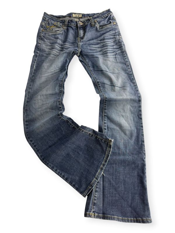 Spodnie Y2K Bootcut Jeans (Damskie M)
