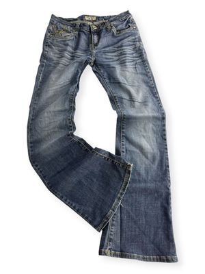 Spodnie Y2K Bootcut Jeans (Damskie M)