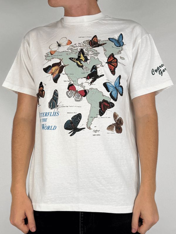 T-shirt Butterflies Of The World 90's (M)