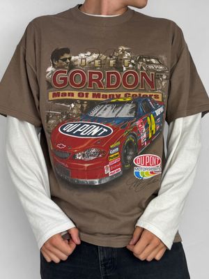 T-shirt Jeff Gordon Nascar Vintage (L)