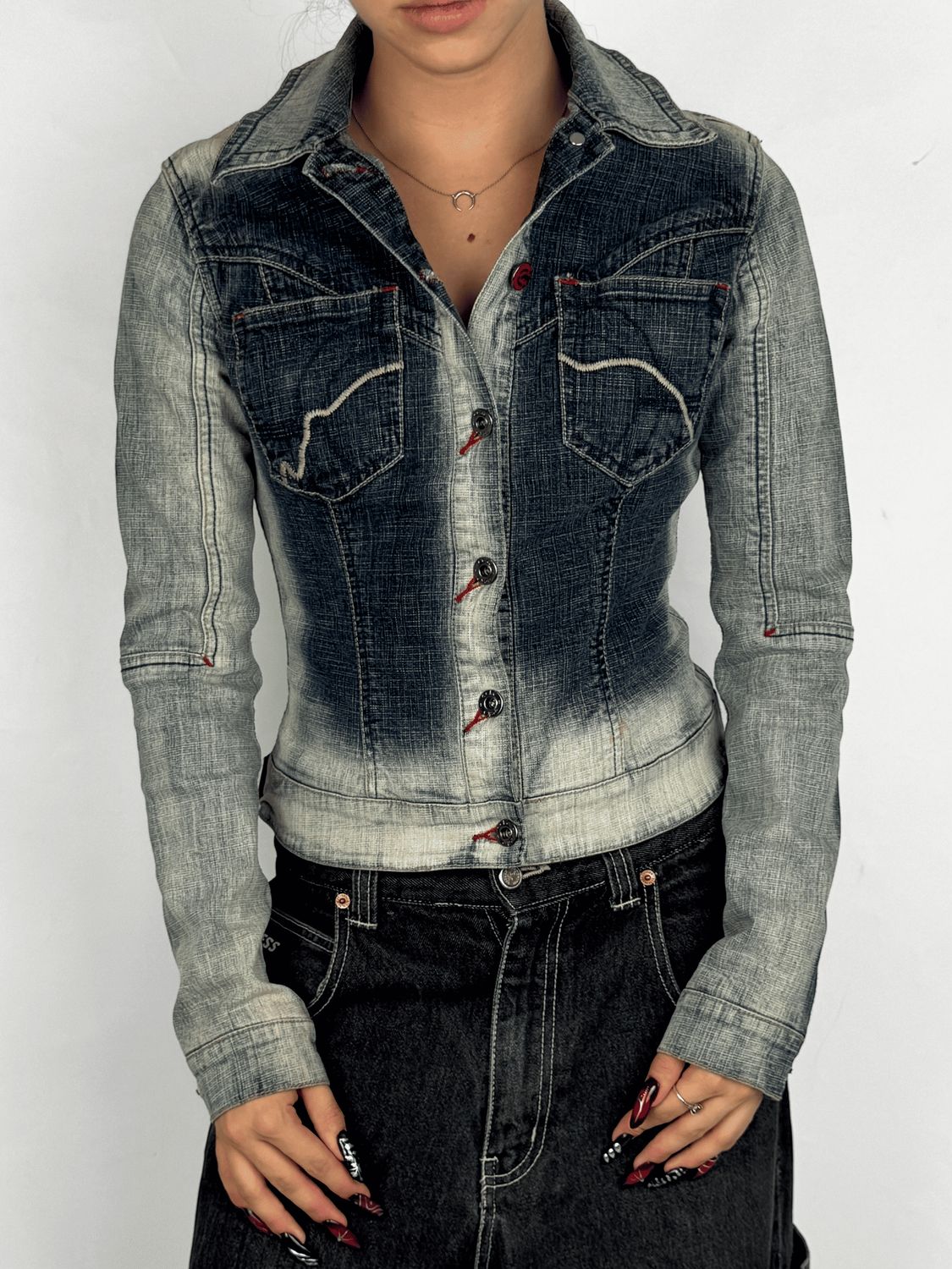 Kurtka Jeansowa Eckō Red (Damskie S)