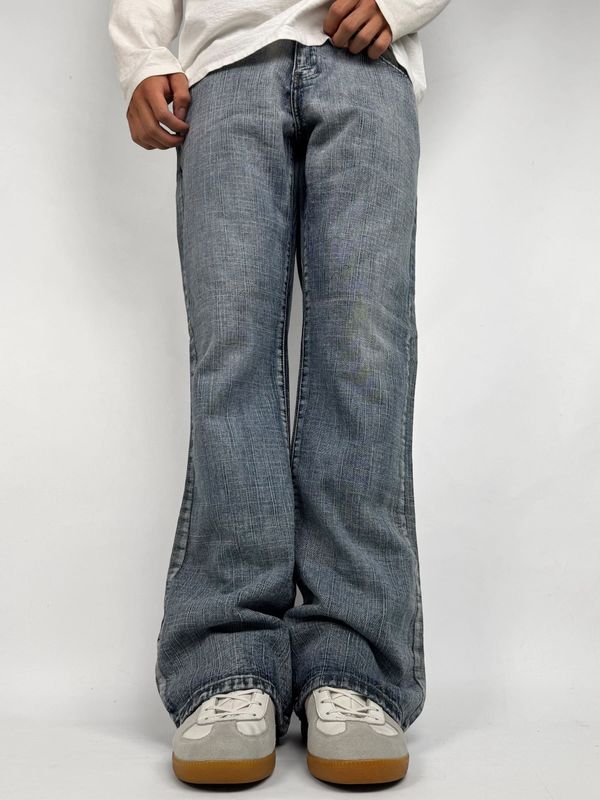 Spodnie Washed Bootcut Jeans (M)