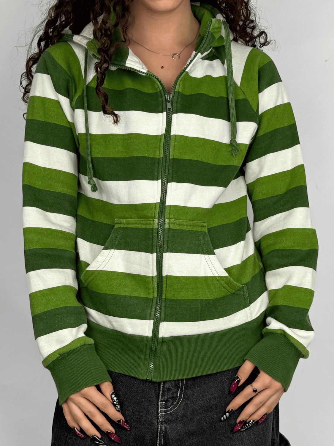 Bluza rozpinana w Paski (Damskie M)