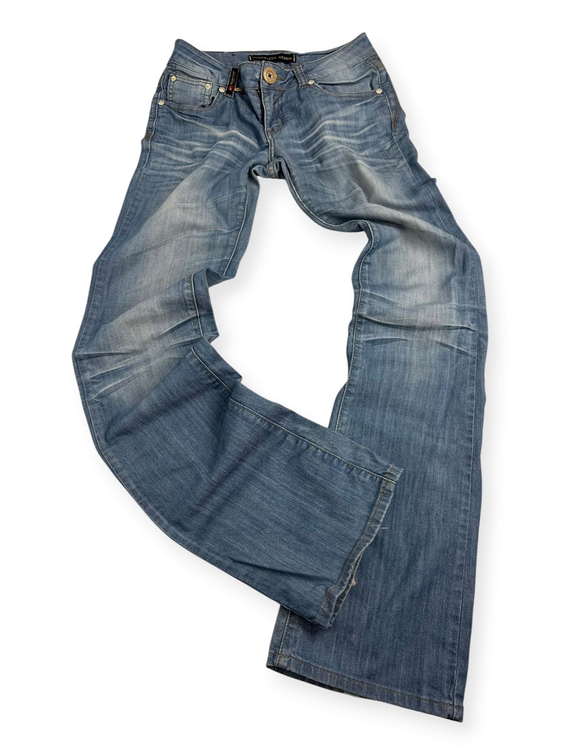 Spodnie Bootcut Y2K Jeans (Damskie S)