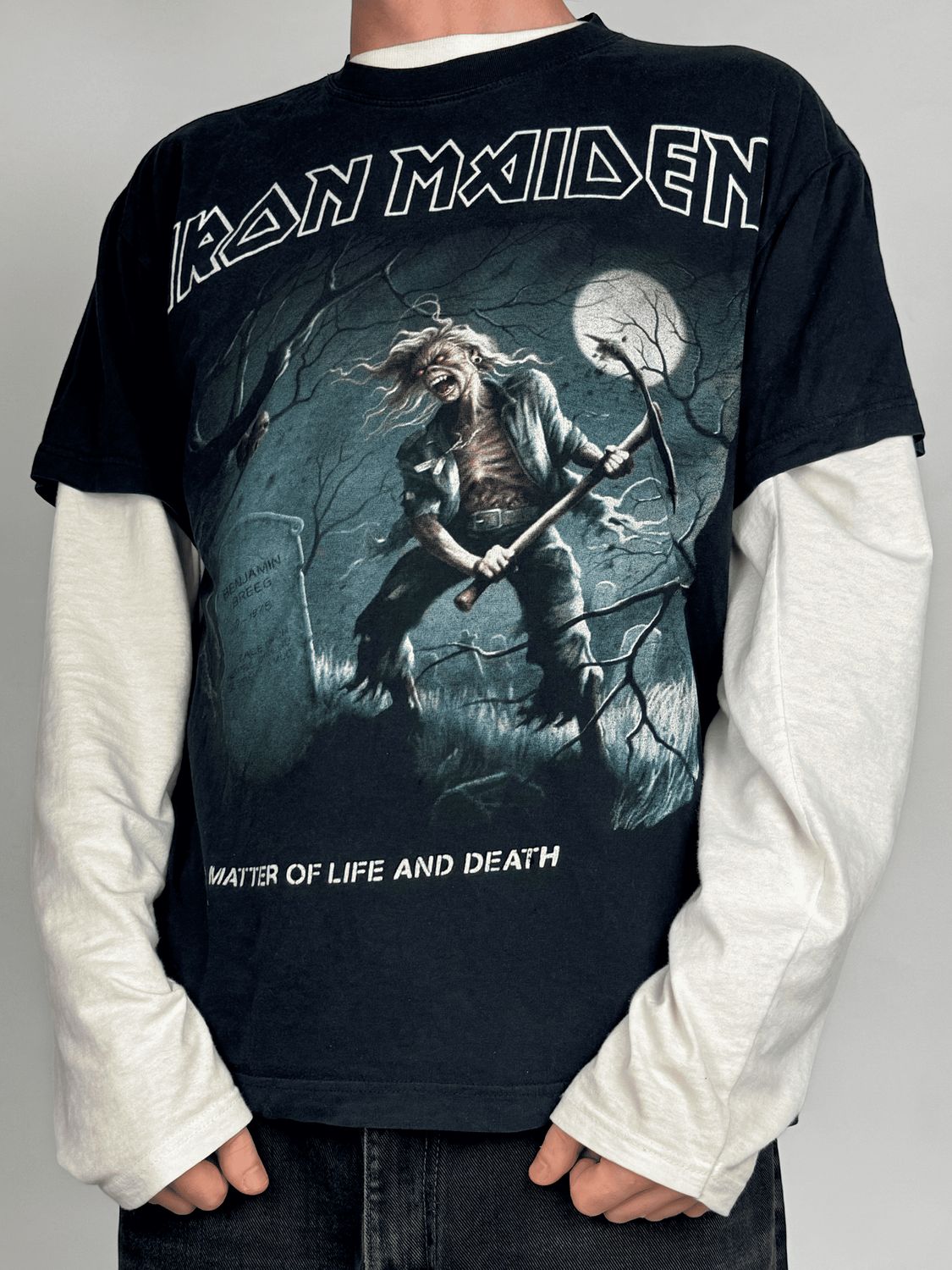 T-shirt Iron Maiden Vintage Merch (M)