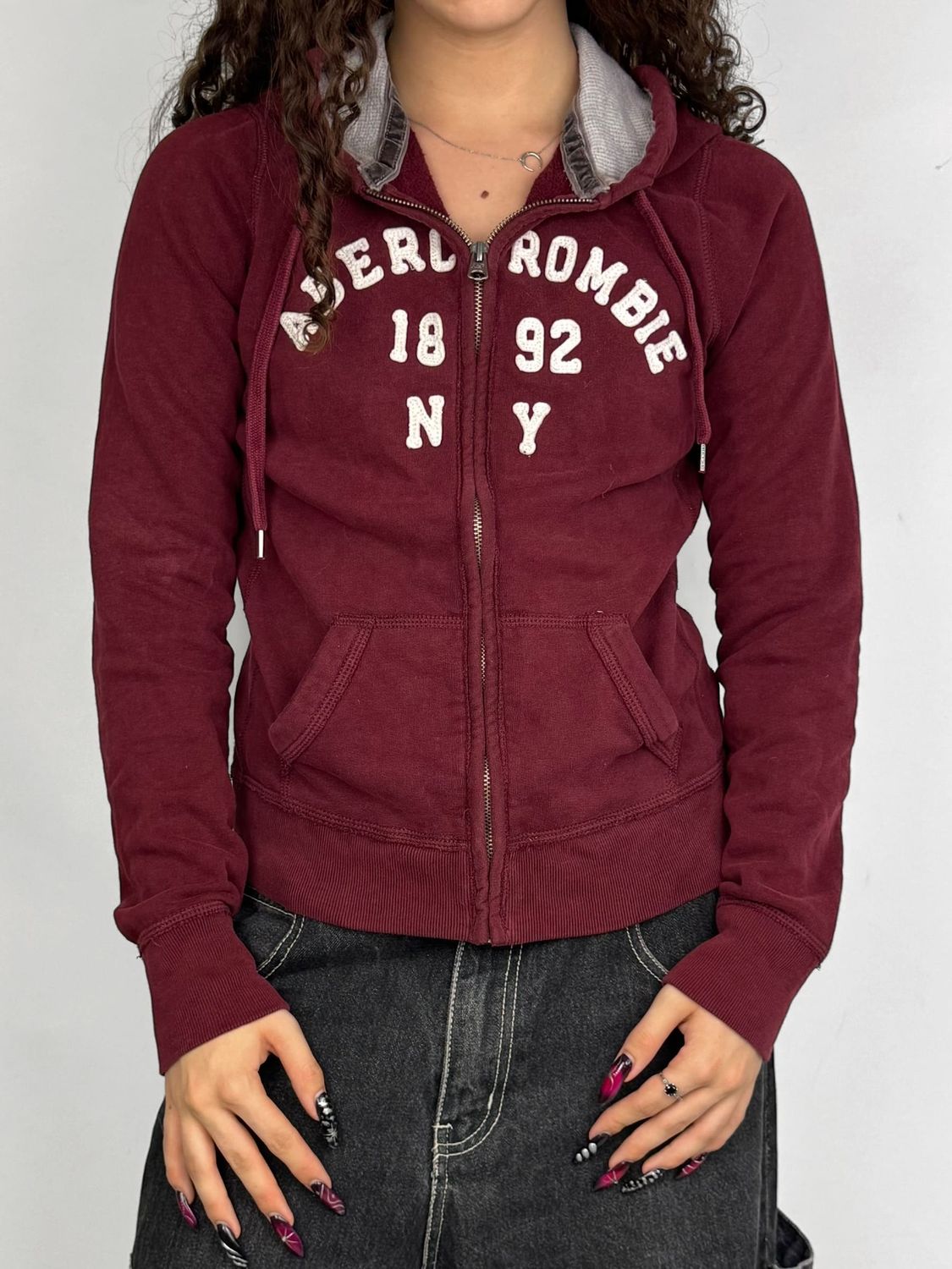 Bluza rozpinana Abercrombie &amp; Fitch (Damskie M)