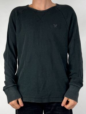 Longsleeve American Eagle Waffle (M)