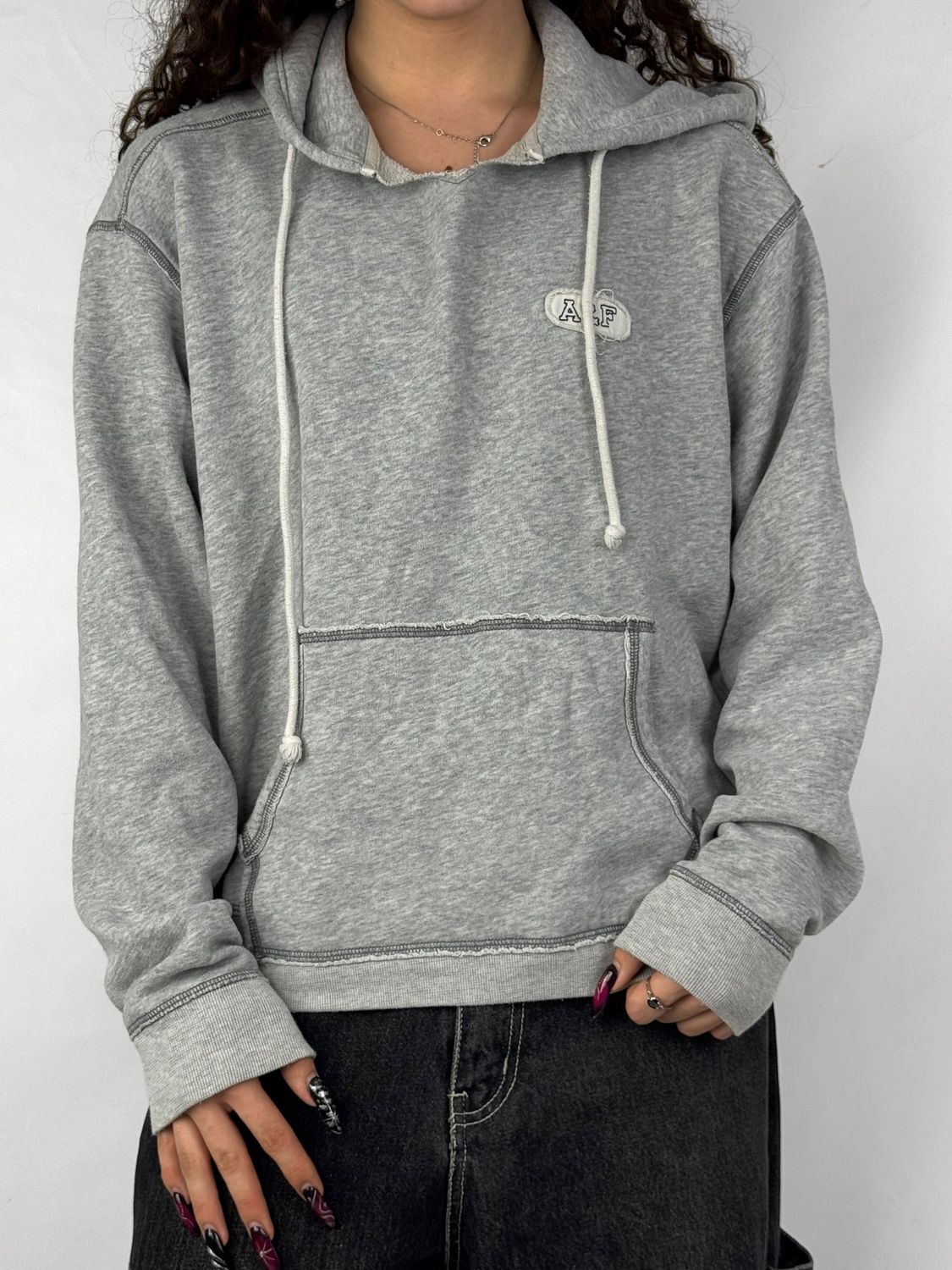Bluza z kapturem Abercrombie &amp; Fitch (Damskie L)
