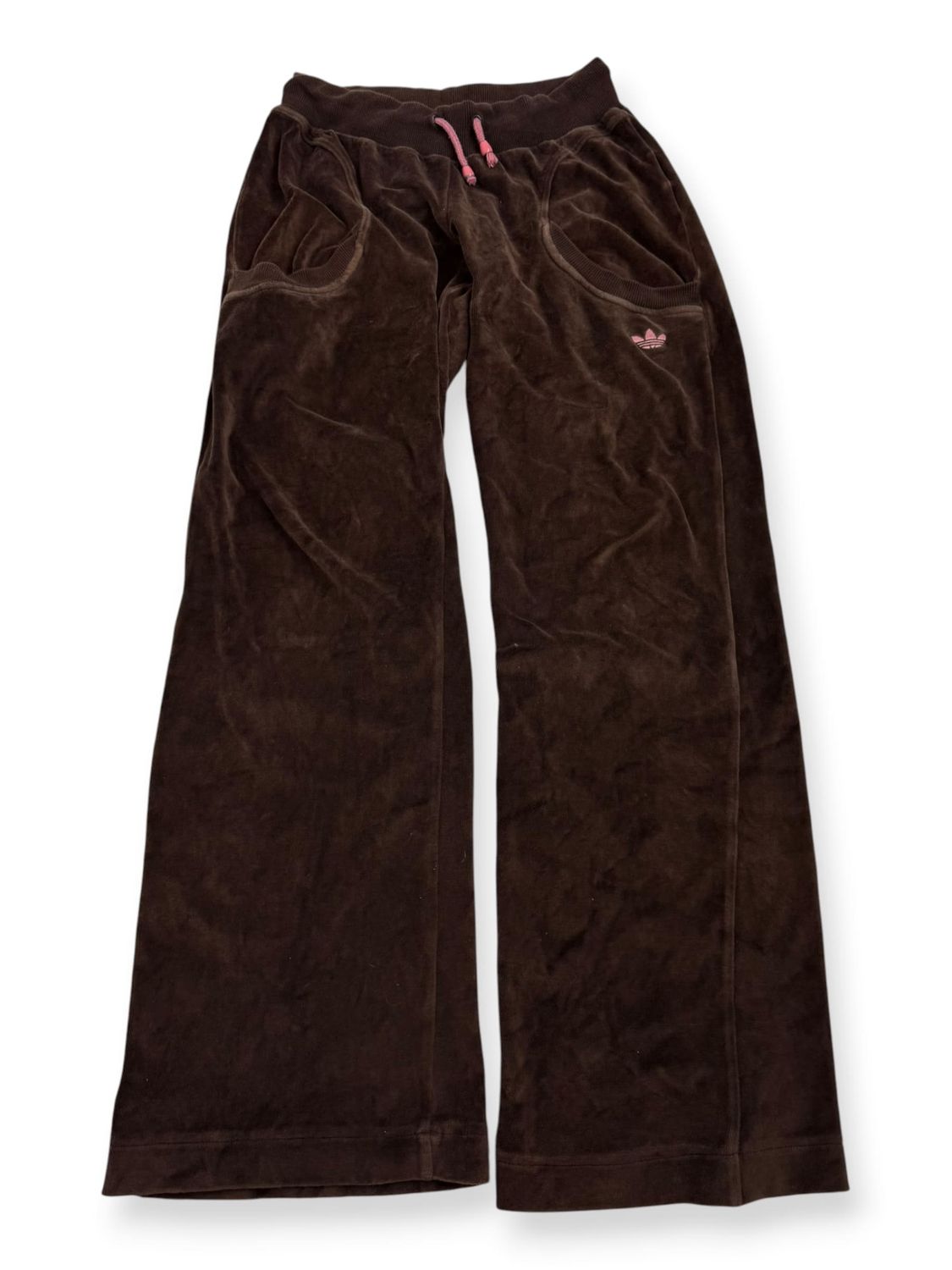 Spodnie Dresowe Adidas Welurowe (Damskie S)
