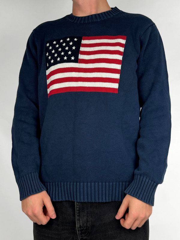 Sweter America Flag Brandy Melville (M)